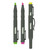 Tracer Pro 3-Pack Highlighters w/ Site Holsters - Yellow, Green & Pink - AFH-MK3