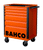 Bahco E72 Storage HUB Tool Trolley With 6 Drawers Orange 693x510x955 MM 26" - 1472K6