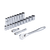 Order In - Milwaukee Ratchet & Socket Set SAE 1/2" Drive 22 Piece - 48229410