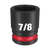 Order In - Milwaukee SHOCKWAVE™ Standard 6 Point Impact Socket 7/8" 1/2" Drive - 49666208