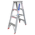 Order In - INDALEX AL 150KG Double Sided Step Ladder 1.2M - TRDS4D