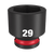 Order In - Milwaukee SHOCKWAVE™ Standard 6 Point Impact Socket 29 MM 1/2" Drive - 49666261