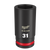 Order In - Milwaukee SHOCKWAVE™ Deep 6 Point Impact Socket 31 MM 3/4" Drive - 49666406