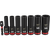 Order In - Milwaukee SHOCKWAVE™ SAE Deep 6 Point Impact Socket Set 3/8" Drive 8 Piece - 49667024