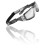 BOLLÉ SAFETY SPECS RUSH+ 2.0 XP Black/Grey Frame Platinum Clear PC lens Anti Scratch/Anti Fog With foam & strap - RUSXMN10A