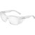 BOLLÉ SAFETY SPECS STKS 420 Crystal Frame Clear PLATINUM PC Lens Anti Sratch Anti Fog - STK42N11A