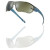 BOLLÉ SAFETY SPECS SWIFT Blue Frame PLATINUM Lite Smoke PC Lens Anti Scratch/Anti Fog - SWIFTN20A