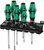 Wera Kraftform Plus Lasertip Screwdriver Set/Rack Slotted/Phillips 6pc - R105650