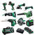 Order In - Hikoki 36V 9 Piece Combination Pack - KC36D9P(HRZ)