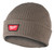 Order In - Milwaukee-Rib-Knit Cuffed Beanie Brown - M750N