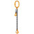 Order In - ITM 1 Leg Chain Sling 8MM Chain 1M Length With Clevis Sling Hook & Shortening Grab Hook - TM9801-08010