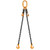 Order In - ITM 2 Leg Chain Sling 13MM Chain 6M Length With Clevis Sling Hooks & Shortening Grab Hooks - TM9802-13060