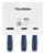 Toleron Side Strike Wood Chisel 3pc Set  - 19mm, 25mm & 32mm - TL90503