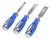 Toleron Wood Chisel Full Tang Through Blade 3 Piece Set - 13mm, 19mm & 25mm - TL90505