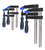 Toleron F-Clamp Set - 4 Piece - TL90625