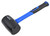 Toleron 16oz/450g Rubber Mallet Black Head Fibreglass Handle - TL90837