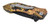 Toleron 90mm Camo Folding Knife Stainless Steel Blade  - TL91105