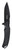 Toleron 100mm Black Folding Knife Stainless Steel Blade - TL91107