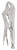 Toleron 225mm Locking Pliers Curved Jaw - TL91509