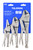 Toleron Locking Pliers 165mm,180mm & 225mm 3pc Set - TL91515