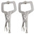 Toleron 280mm Locking Plier C Clamp 2pc Set - TL91517
