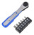 Toleron Offset Ratchet Screwdriver Set 7pc - TL91701