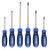 Toleron Go-Thru Screwdriver Set Phillips/Slotted 6pc - TL91707