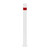 Order In - Gorilla Fixed Bollard 910mm (D76mm) Thickness 2mm - Brilliant White - BOL-FX-090W