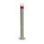 Order In - Gorilla Rem. SM Bollard 900mm (D89mm) Thickness 3mm Keylock Surface Mounted - Stainless Steel - BOL-RM-SK90SS