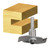 Order In - Carbitool Router Bit TCT Slot Cutter 2.5 MM W Bearing 1/4" - TA500-2.5M