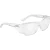 Order In - Bolle Safety STKS 420 Large- Clear PC Lens - PLATINUM (ASAF) - Crystal PC Temples/Frame - STL42N11A