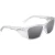 Order In - Bolle Safety STKS 420 Large - Smoke PC Lens - PLATINUM (ASAF) - Crystal PC Temples/Frame - STL42N21A