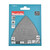 Order In - Makita Mesh Sanding Delta Pad 180G 93 MM x 93 MM 5 Pack - D-82731
