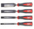 Milwaukee 4 Piece Bevelled Edge Chisel - ML4PCSDD