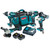 Makita 18V Brushless 4 Piece Combo Kit - DLX4130TX1