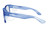 Order In - SafeStyle Fusions FBLC100 Safety Glasses - UV400 - Blue Frame - Clear Lens