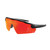 Order In - SafeStyle Phantoms PHMBRT100 Safety Glasses - Matte Black Frame - Reflectors Red Lens