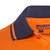 Order In - Workhorse MSH102 Men's Two-Tone High Visibility Long Sleeve Polo - Polyester - Orange/Navy