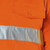 Order in - Workhorse MSH176 Shirt - Men - Two-Tone - High Visibility - Long Sleeve - Gusset Cuff - Cotton - Orange/Navy