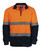 Order In- Workhorse MFL007 Polar Fleece - Men - Two-Tone - High Visibility - Reflective Taped - 1/4 Zipped - Orange/Navy