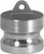 Order In - Dixon Camlock Dust Plug - Type Dp - Male Adaptor X Blank End - Stainless steel - 75mm - SS300DP