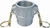 Order In - Dixon Type D Camlock Coupling - Aluminium Die Cast - Female Coupler x BSPF - 75 mm - ALDC300D