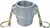 Order In -Dixon Camlock Coupler - Type D - Female X Female BSP - Aluminium - 25mm - ALDC100D