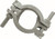 Order In -MCC Clamp Hose - Heavy-Duty/Double Bolt - Malleable Iron - Zinc Plated - 15mm For OD 22-29mm - DIDB29