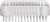 Order In -Oates - Double Sided Nail Brush - Nylon Bristle - 50 x 90 x 35 mm - 165046 -