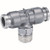 Order In - SMC - Metal Fitting - Male Branch Tee - 6mm x 1/4" - KQB2T06-02S