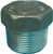 Order In - AAP Plug - Hexagonal Head - H/P - Screwed - BSPT - Carbon Steel - Black - 20Nb - 3/4inch - PP20B
