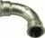 Order In - AAP Bend - Female & Female - Malleable Steel - 90 Degree - Galvanized - 20Nb - LBD20