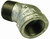 Order In - AAP Elbow - Male & Female - 45 Degree - Malleble Iron - Galvanized - 15Nb - LEMFF15