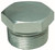 Order In - AAP Plug - Hexagonal Head - Mild Steel - BSP - Galvanised - 10 Nb - 21.4mm - SP10G